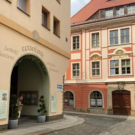 Stadtpalais Domblick-suite 4 Mit Balkon Maximal 6 Personen Apartamento Bautzen